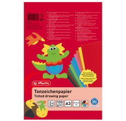 Tekenblok gekleurd papier 230 x 330 mm