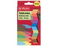 Craie pour tableau, assorti, étui carton de 12