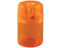 Potloodslijper in plastic rond