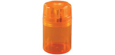 Taille-crayon, en plastique, rond