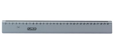 Règle plate, longueur: 300 mm, transparente