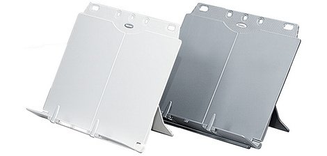 Porte-copies/serre-livres BookLift, argent