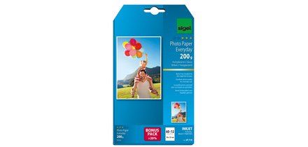 Inkjet-Fotopapier Everyday, 10 x 15 cm, weiß