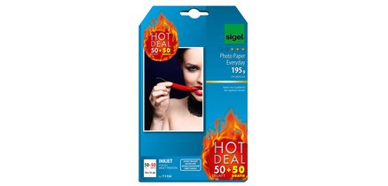 Sigel Papier photo pour jet d'encre Everyday 'HOT DEAL',