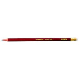 Crayon graphite Swano avec gomme, dureté: HB