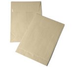 Pochettes à soufflets, 280 x 410 mm, kraft armé, brun
