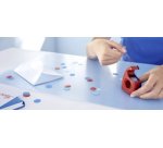 Dévidoir à main Easy Cut, rouge/bleu, non équipé