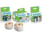 DYMO Etiquette universelle LabelWriter, 25 x 25 mm, blanc