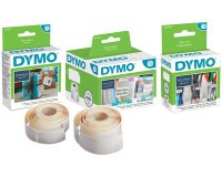 DYMO Etiquette universelle LabelWriter, 25 x 25 mm, blanc