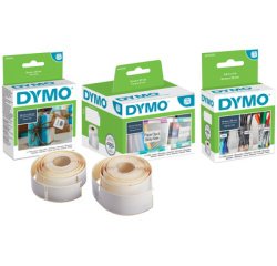 DYMO Etiquette universelle LabelWriter, 25 x 25 mm, blanc