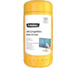 Lingettes nettoyantes pour écran, boîte de 100