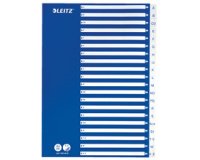 Intercalaires en plastique, A-Z, A4, 21 touches, PP