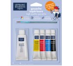 Gouache en tube, set de 5 tubes assortis