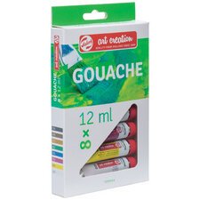 ROYAL TALENS Gouache ArtCreation, 12 ml, set de 8