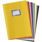 Protège-cahier format A4, gaufré (raphia), en PP