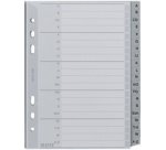 Intercalaires en plastique, A-Z, A5, PP, 20 touches