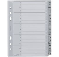 Intercalaires en plastique, A-Z, A5, PP, 20 touches