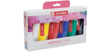 ROYAL TALENS Acrylique ArtCreation, 75 ml, set de 6