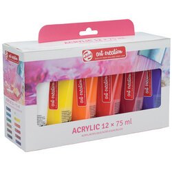 ROYAL TALENS Acrylique ArtCreation, 75 ml, set de 12