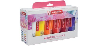 ROYAL TALENS Acrylique ArtCreation, 75 ml, set de 12