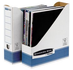 Porte-revues BANKERS BOX SYSTEM, bleu