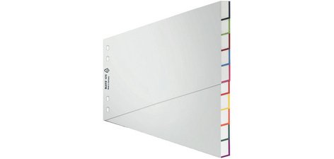 Intercalaire en plastique, A4 extra large, uni