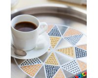 Marqueur à pigment PC5M, étui de 4, couleurs festives