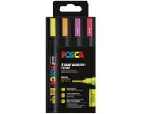 Marqueur à pigment PC5M, étui de 8, couleurs chaudes