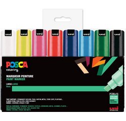 Marqueur à pigment PC-8K, étui de 4