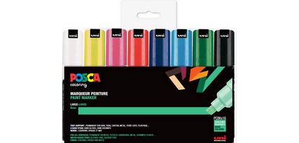 Marqueur à pigment PC-8K, étui de 4