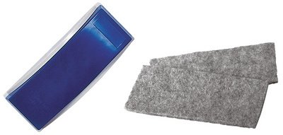 essuie-tableau aimanté, bleu