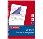 Papier carbone pour écriture à la main, A4