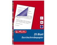 Papier carbone pour écriture à la main, A4