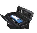Valise pour pilotes 'Genova', similicuir, noir