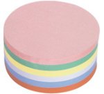 cartes de communication rondes, diamètre: 190 mm