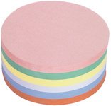 cartes de communication rondes, diamètre: 190 mm