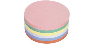 cartes de communication rondes, diamètre: 190 mm