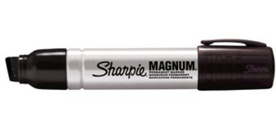 Marqueur permanent METAL MAGNUM, pointe biseautée,