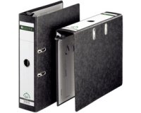 classeurs suspendus, 180dégrés, format A4, 80 mm, noir