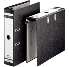 Hangmappen, 180°, A4-formaat, 80 mm, zwart