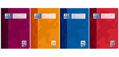 Notebook, A4, ruled 3 / lined, 32 pages