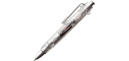 Einziehbarer Kugelschreiber 'AirPress Pen', transparent