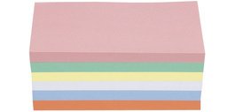 carte de modération rectangulaire, 200 x 100 mm