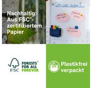 cartes de communication ovales, 190 x 110 mm