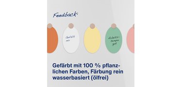 Oval communication cards, 190 x 110 mm