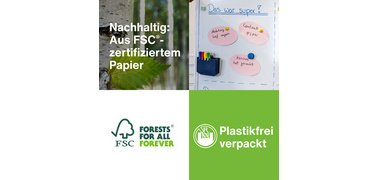 cartes de communication ovales, 190 x 110 mm