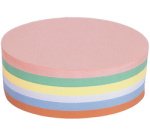 Oval communication cards, 190 x 110 mm
