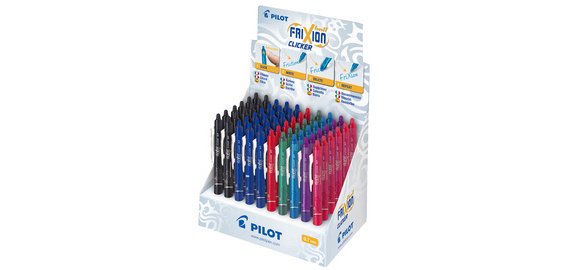 Stylo roller FRIXION BALL CLICKER 07, présentoir de 60