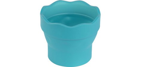 FABER-CASTELL Gobelet CLIC & GO, turquoise