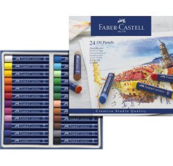 FABER-CASTELL Pastel à l'huile STUDIO QUALITY, étui de 12